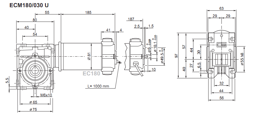 червячный мотор-редуктор