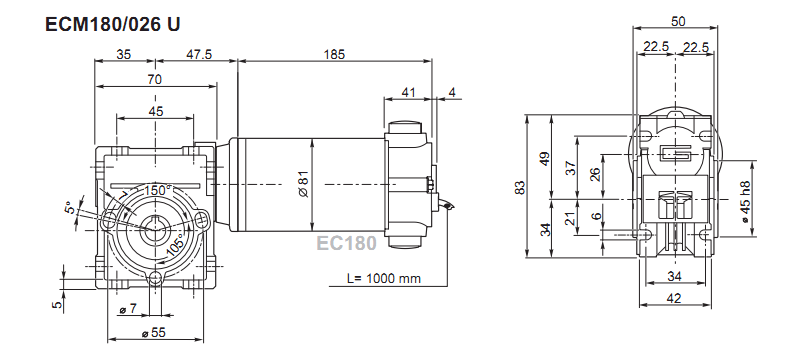 червячный мотор-редуктор